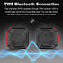 Qozybuds 5.4 45H IPX6 Bluetooth Jobsite Speaker with Magnet and Hook, Working Time Waterproof Speaker Plays Audio