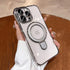 Magnetic Invisible Stand for iPhone 15 Pro Max Case, Military-Grade Protection, Clear Scratch-Resistant