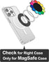 metisinno Magnetic Base for PopSocket Phone Grips and iPhone MagSafe Cases, Rainbow Multicolor