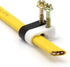 THE CIMPLE CO Dual Coaxial Cable Clips, Cat6 Electrical Wire Clip, 1/2 in Screw Clip and Fastener, White (10 Pieces)