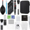 14-in-1 Camera Lens Cleaning Kit - Mirrorless Sensor Cleaning Kit for DSLR Canon Sony Nikon with Blower, Detergent,