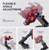 Wireless Car Charger, 15W Auto Clamping Phone Mount with 7 Colored RGB Backlit for iPhone 15 14 13 12 Mini Pro Max