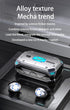 True Wireless Earbuds, 2024 Bluetooth 5.3 Headphones, Waterproof Touch Control Ear Buds with Built-in Mic, Model 35