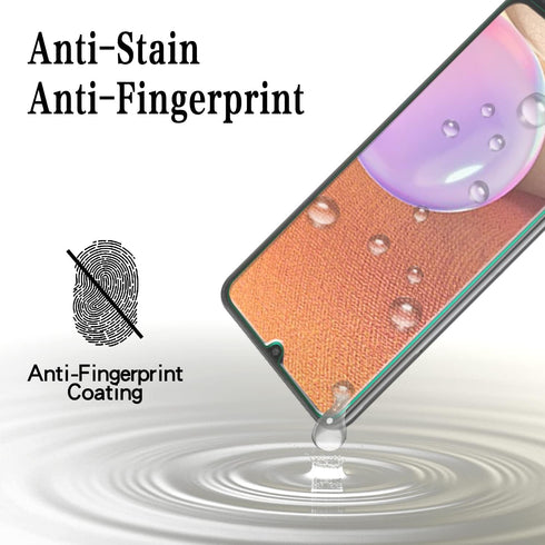 MAYtobe Tempered Glass Screen Protector for Samsung Galaxy A32 5G - 2 Pack, Anti-Scratch, Bubble-Free, Case Friendly