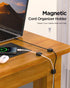 Magnetic Cord Organizer Holder, EIZLXQ 8 Pack Under Desk Cable Management, Adhesive Magnetic Cable Clips for Home