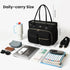 Stylish Teacher Tote Bag for Women - Spacious Work Bag with Laptop Compartment and Shoulder Strap