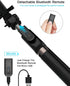Selfie Stick Tripod with Wireless Remote Controller - Extendable Adjustable Stand for All Apple iPhone, Samsung Galaxy