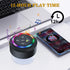 Bluetooth Waterproof Shower Speaker, Portable Wireless Speaker with Suction Cup, Small Speaker with Colorful Lights,