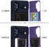 TORU CX PRO Case for Galaxy Note 10 Plus / 10 Plus 5G, Slim Protective Cover with Card Holder, Kickstand - Purple