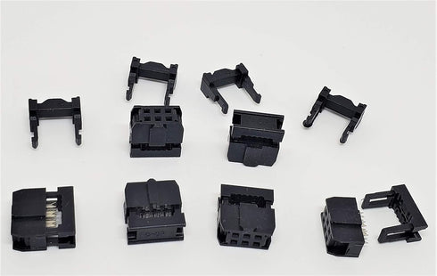 Pc Accessories - Connectors Pro 25-Pack IDC 2X3 6 Pins Dual Row Sockets for Flat Ribbon Cable