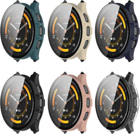 Screen Protector for Garmin Venu 3, Smartwatch Case Scratched Full Cover, 45mm, Not for Venu 3S, 6 Colors Available