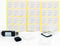 LeongLzt (120 Count) SD Card Label Stickers/Flash Drive Labels with 6 Free SD