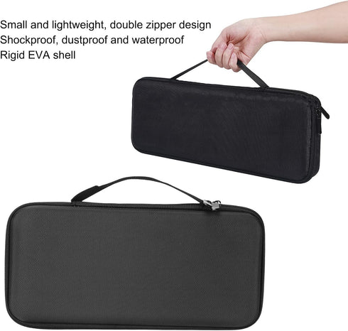 Hard Travel Case for Logitech MX Keys Mini Illuminated Keyboard, Waterproof Shockproof EVA Carrying Storage Bag