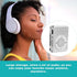 Zopsc-1 Mp3 Mp3 Lightweight Back Clip Player,Portable Mini Player Backclip Lossless Sound Music Player for Running