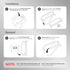 5.5"8.7" TUDIA Snap On PC Case with Adjustable Nylon Hook & Loop Wristband Compatible with PLAUD NotePin AI Voice