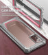Poetic Guardian Series Case for Samsung Galaxy Note 20, Full-Body Hybrid Shockproof Bumper Cover, Pink/Clear