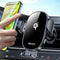 Beeasy 15W Mobile Phone Holder Car - Wireless Charger with Automatic Qi Inductive Charging for iPhone, Samsung, LG