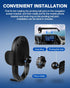 Autorder Custom Fit Car Phone Holder for 2020-2025 Toyota Highlander, 8" Screen Hands-Free 360 Degree Rotation