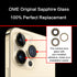 Camera Lens Replacement for iPhone 14 Pro Max, Rear Glass Lens Kit for iPhone 14 Pro, Glass Repair