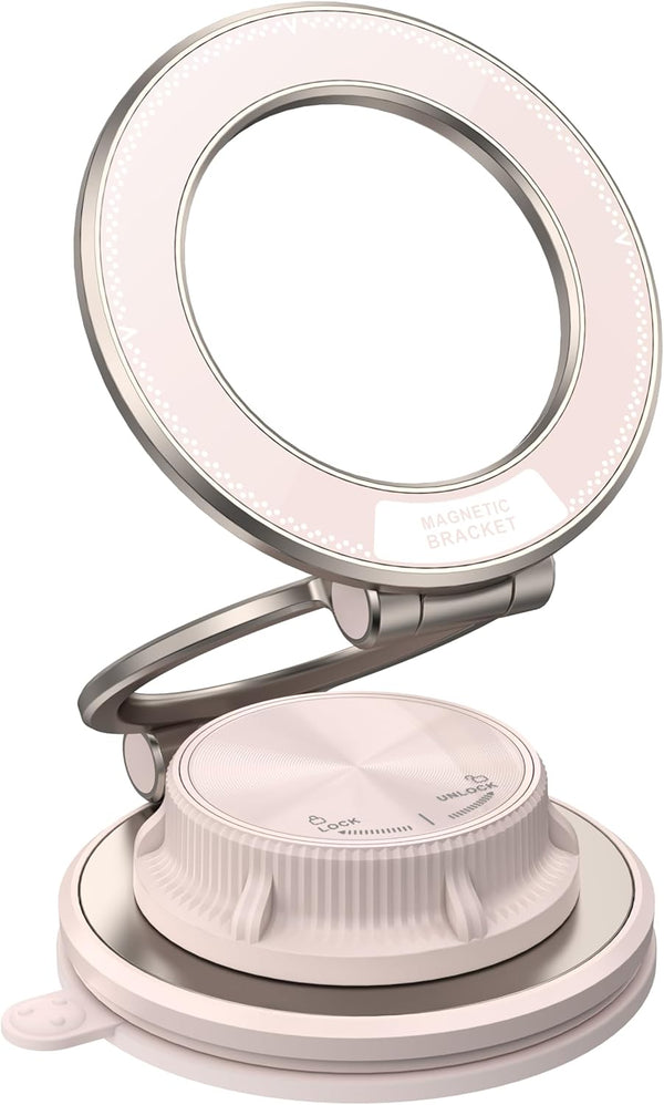 Alviera Magnetic Suction Phone Mount for MagSafe Case, 360Adjustable Car Phone Holder for