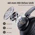 MGHOAQFRS Headset Bluetooth Headphones Over Ear, Noise Reduction Wireless Headphones with Microphone/Deep Bass, HiFi