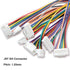JST GH 1.25mm Connector Kit, 80 PCS Male Housing Plug Connectors with 500 PCS Plug Terminals, 2-10 Pin