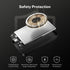 MOMAX 5000mAh Magnetic Power Bank, Wireless Portable Charger with Wired 20W Fast Charging, Compatible with Magsafe,