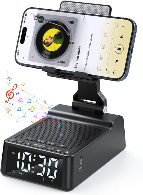 FunPay Gift for Women Men, Cell Phone Stand with Wireless Bluetooth Speaker and