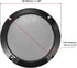 uxcell 2pcs Speaker Grill Mesh Decorative Circle Woofer Guard Protector Cover Accessories Black 6.5" Mounting Hole Distance