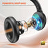 Hybrid Active Noise Cancelling Headphones, 2024 Upgraded Wireless Over Ear Bluetooth Headphones with 100H Playtime –