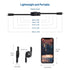 Cable Matters 3.3 ft Short Retractable USB C Cable (USB C to USB C) - Compact and convenient for on-the-go use.