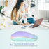Unipows Wireless Mouse, 2.4G Slim Portable Computer Mouse with Nano Receiver, Less Noise Mobile Optical Mice for