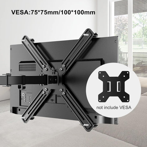 suptek Universal VESA Mount Bracket Adapter for Monitor Arm Mounting Kit for 17 to 27 inch Screens