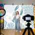 Znujuabbrel 12x8ft Photography Backdrop,Ocean Teal Blue Lobster Coral Starfish Professional Photo Backdrops
