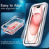 JETech 3-Pack Tempered Glass Screen Protector for iPhone 15 6.1-Inch, HD Clear, Case-Friendly, Easy Installation Tool