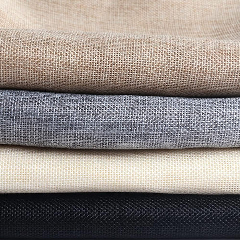 Flushbay Speaker Grill Cloth Linen Single Layer Protective Dustproof Mesh Fabric for Home Stage Speakers, Beige (50 *