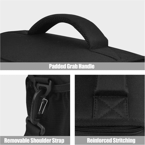 Cwatcun Waterproof Small Camera Bag, Compact Shoulder Bag for Digital Cameras, Travel Photography Bag for Canon, Nikon,
