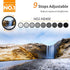 K&F CONCEPT 46mm ND2-ND400 (1-9 Variable ND Lens Filter Stops) for Camera Lens, Adjustable Neutral Density Filter
