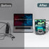 6 in 1 Charging Station for Multiple Devices, 50W Dock with Mixed Charging Cables for Cellphone, Tablet, iPhone, iPad