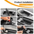 Hoolcar Phone Holder Mount Dash Multi-Mount Kit with Storage Box for Dodge Ram 2018-2023, Interior Accessories