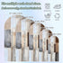 Jnbasdffb 7.2 Brown Beige Color Blocks Wedding Arch Cover, Stretchy Spandex Arch Backdrop Stand Covers FT, Abstract Oil