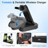 Wireless Charger for Samsung, EWUONU 5 in 1 Foldable Fast Charging Station for Galaxy S23 Ultra, S22, S21, Galaxy