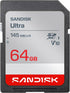 Sandisk 64GB Ultra SDHC UHS-I Card and SDXC UHS-I Card - Up to