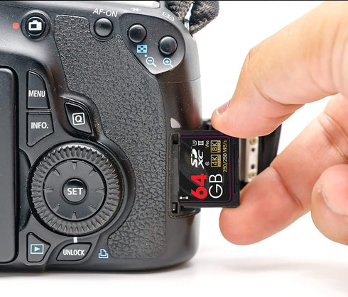 Ritz Gear 64GB High-Speed SDXC UHS-II SD Card, C10, U3, V90 for DSLR, Cinema-Quality Video Cameras