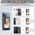WIESKEN Selfie Monitor Screen iPhone & Android, Back Camera Monitor with Bluetooth Remote, Wireless Mirroring