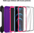 Defense iPhone 12 Case with Two Screen Protector Layer Rugged Heavy Duty for iPhone 12/iPhone Pro, 6.1 inch 2020 (Light
