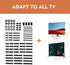 Universal TV Mount Screws Installation Hardware Kit, Includes M4 M5 M6 M8 Screws & Spacers for Various TV Brands