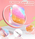 MoKo Kids Camera Case for Seckton/Goopow/CIMELR/Ourlife/OZMI/GKTZ/Dylanto/PROGRACE/Rindol, PU Hard Carrying Bag