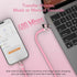 240W 4-in-1 6.6FT 17/16/15/14, S25/S24 6.6Ft) MFish Charging Cable with Carrying Case, Fast Charger USB-A & USB-C