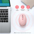 TECKNET Wireless Mouse - 2.4G Quiet Computer Mouse with USB Receiver, Portable Cordless Mice for Chromebook, Laptop, PC